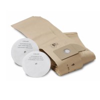 Мешки пылесборники для пылесоса Karcher Т 201. 10 штук+2 фильтра арт. 6.903-405.0