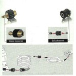 Комплект адаптеров для удлинительного шланга к мойкам Karcher, арт. 2.643-037
