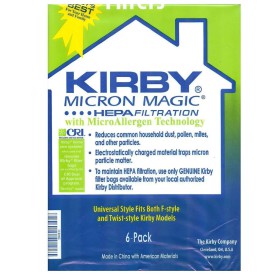 Мешки пылесборники для пылесоса Kirby универсальные, 6 штук